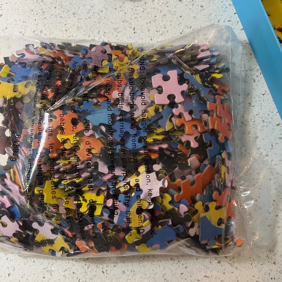 Andy Warhol Marilyn Monroe Double Sided 500 Piece Jigsaw Puzzle Bag is sealed - Picture 4 of 9